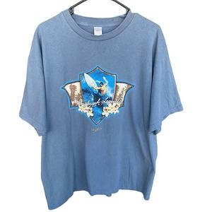 Hawaii Shirt Adult Extra Large‎ XL Blue Longboard Legends Maui Surf